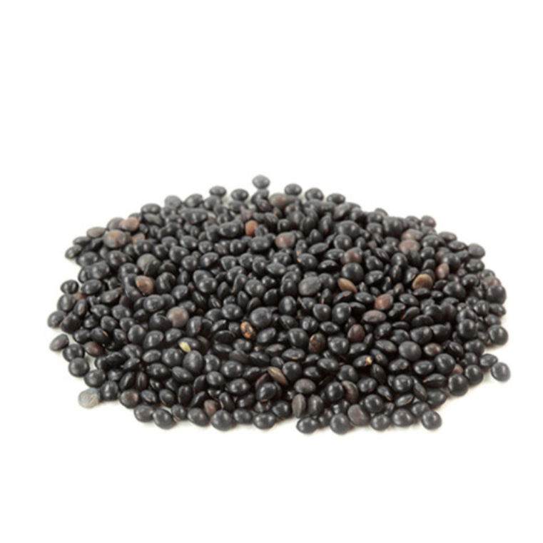 black beluga lentils