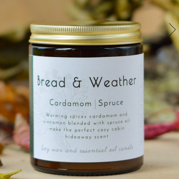 Cardamom and Spruce Candle (Bread and Weather)