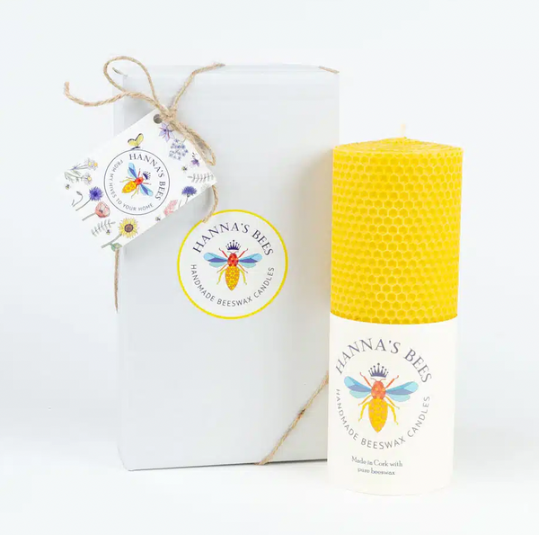 Beeswax Pillar Candle (Hanna's Bees)